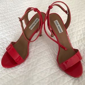 Steve Madden Red Heels